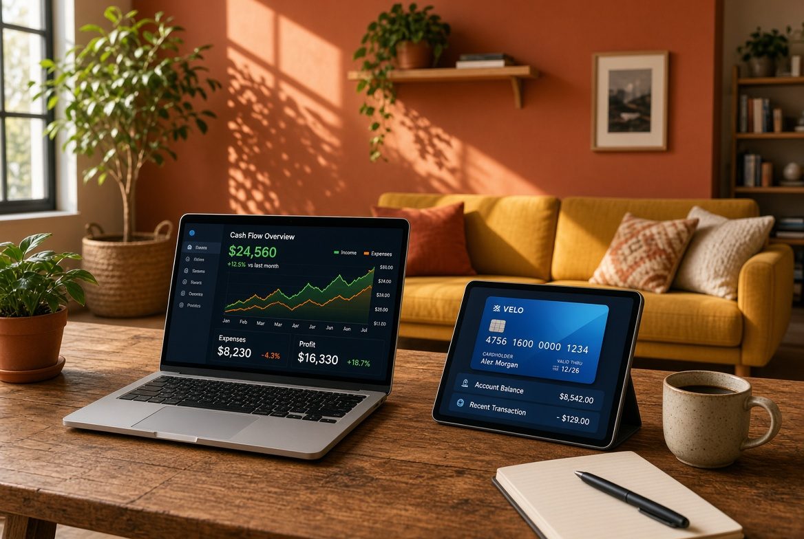 Three stacked layers: banking ledger, exchange routing and merchant checkout